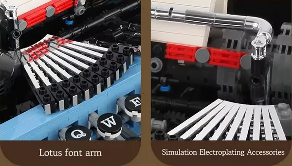 لگو مولد کینگ 10032 ماشین تحریر Typewriter