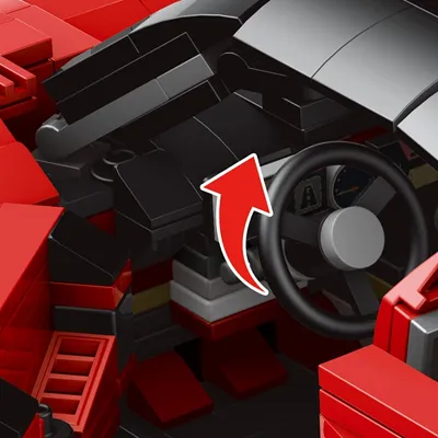 لگو مولدکینگ 10041 ماشین اسپرت Pagani Zonda R