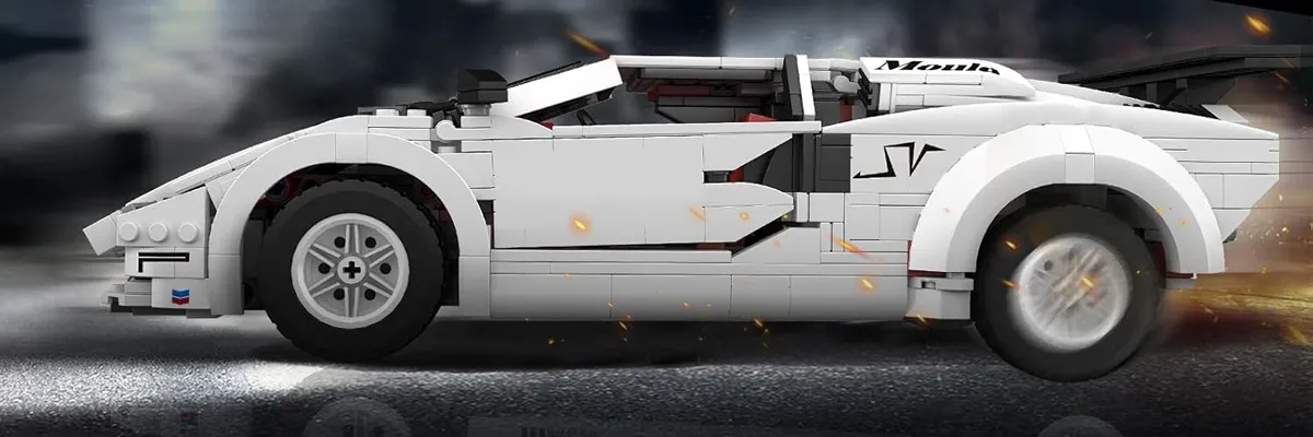 لگو مولدکینگ 10045S ماشین اسپرت Lamborghini Countach