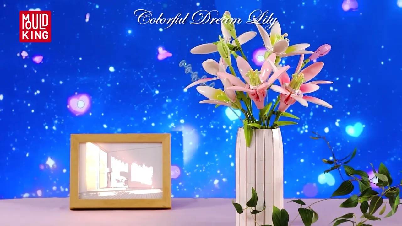 لگو مولدکینگ 10057 گلدان گل لیلیوم Dream Lily