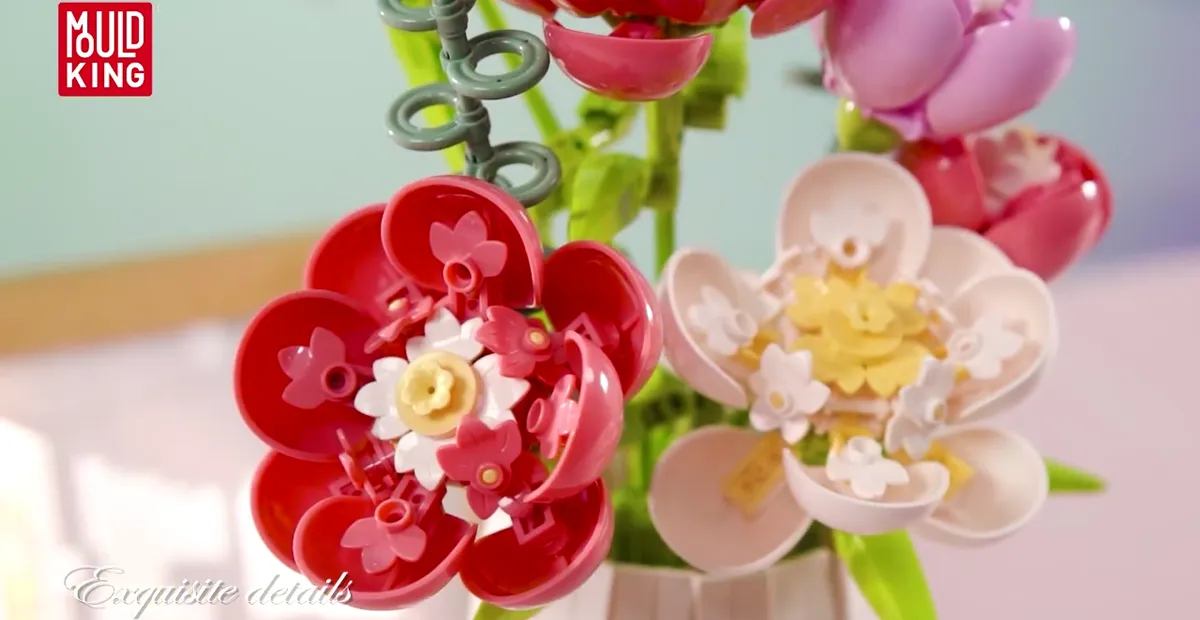 لگو مولدکینگ 10059 گلدان گل Peony
