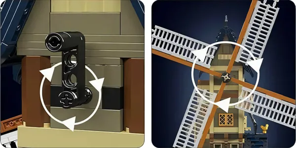 لگو مولدکینگ 10060 آسیاب بادی Medieval Windmill
