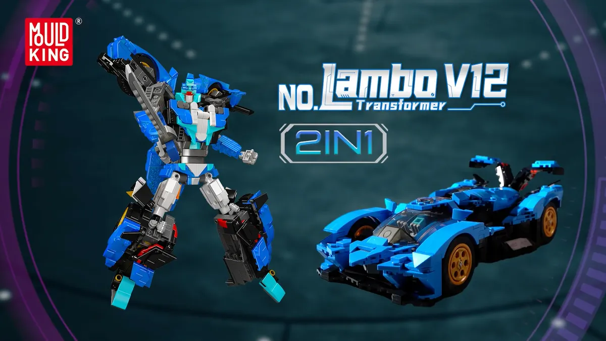 لگو مولد کینگ 10061 ماشین و ربات لامبورگینی Lambo V12