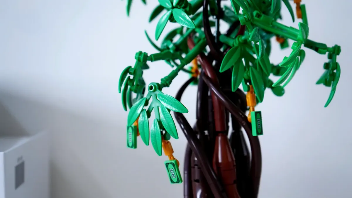 لگو ساختنی مولد کینگ 10063 گل درخت ثروت Money Tree