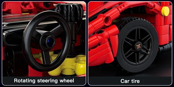 لگو مولدکینگ 10076 ماشین اسپرت Ferrari F488 3in1