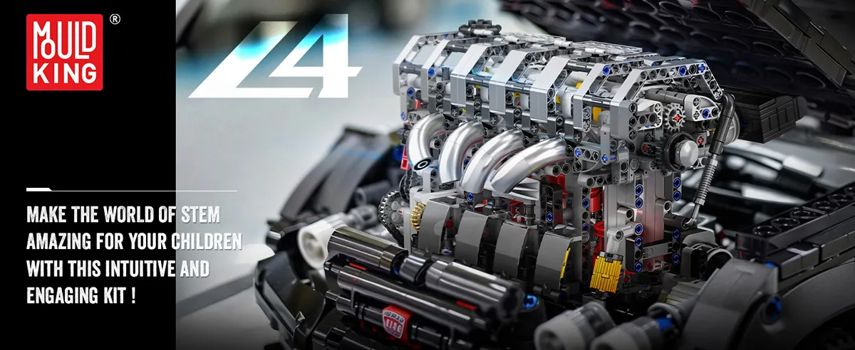 لگو مولد کینگ 10087 موتور بنزینی L4 Gasoline Engine