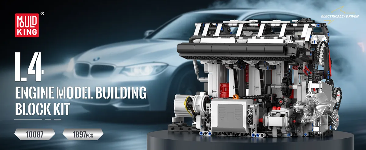لگو مولد کینگ 10087 موتور بنزینی L4 Gasoline Engine