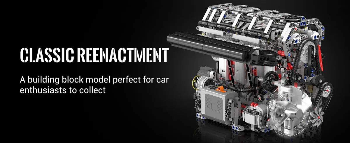 لگو مولد کینگ 10087 موتور بنزینی L4 Gasoline Engine