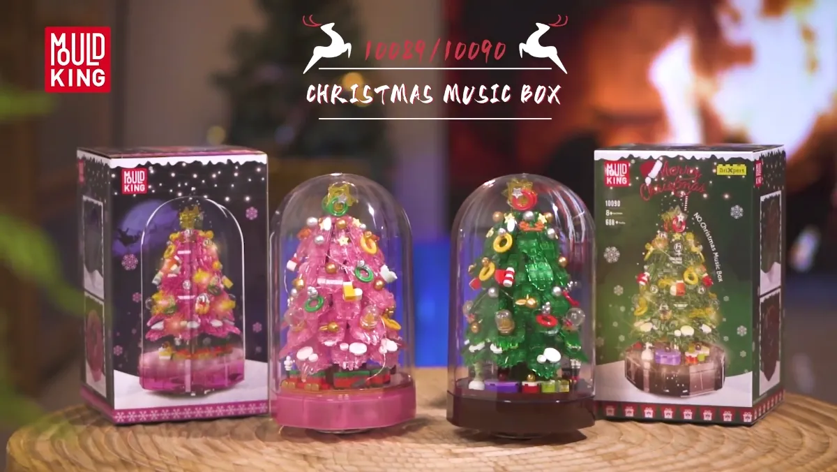 لگو مولدکینگ 10090 جعبه موسیقی کریسمس Christmas Tree Music Box