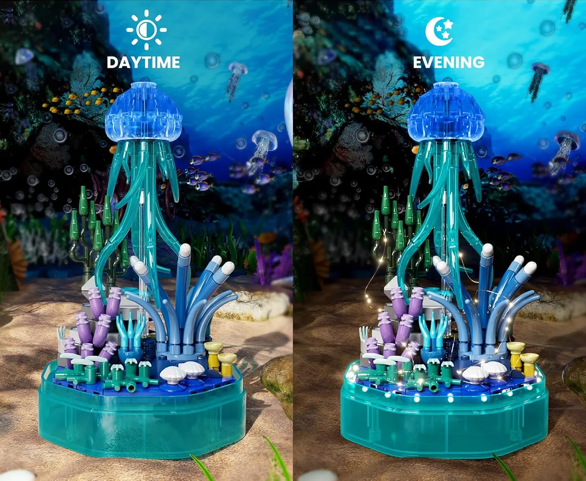 لگو مولد کینگ 10101 جعبه موسیقی عروس دریایی Jellyfish Music Box