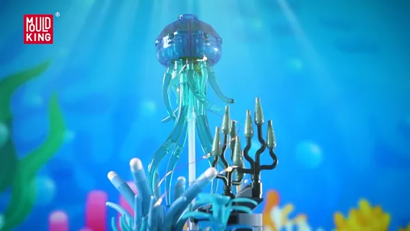 لگو مولد کینگ 10101 جعبه موسیقی عروس دریایی Jellyfish Music Box