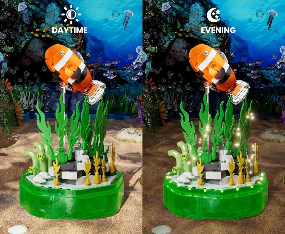 لگو مولد کینگ 10102 جعبه موسیقی دلقک ماهی Clownfish Music Box