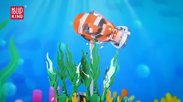 لگو مولد کینگ 10102 جعبه موسیقی دلقک ماهی Clownfish Music Box