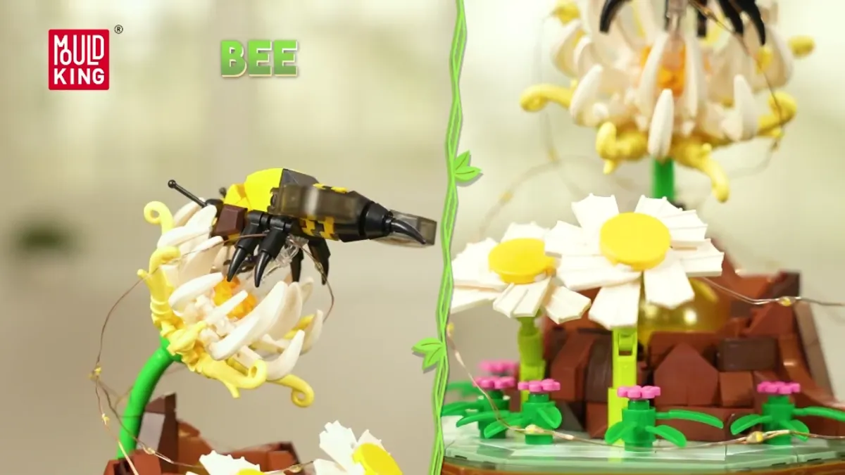 لگو مولد کینگ 10104 جعبه موسیقی زنبور عسل bee Music Box