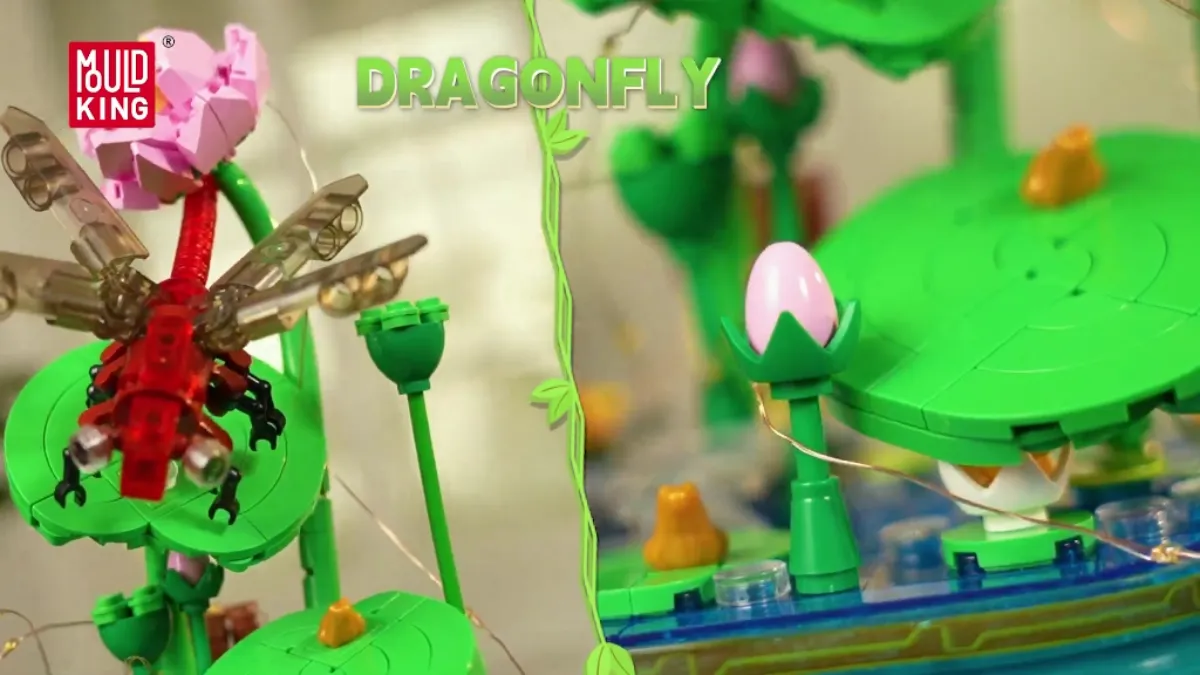 لگو مولد کینگ 10106 جعبه موسیقی سنجاقک Dragonfly Music Box