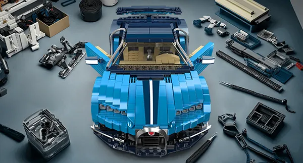 لگو مولدکینگ 10111 ماشین اسپرت Bugatti Chiron Kai-ronn