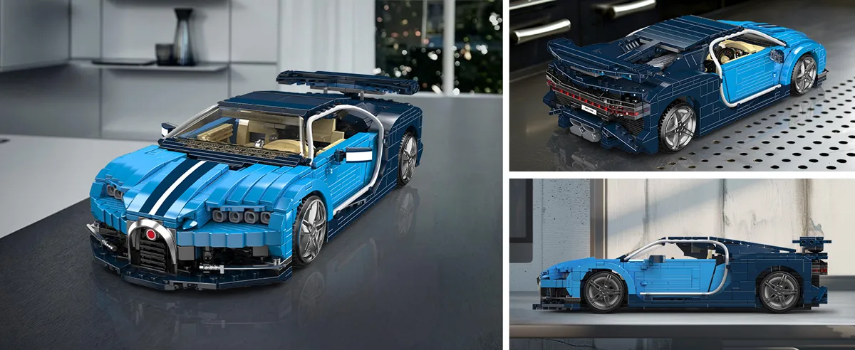 لگو مولدکینگ 10111 ماشین اسپرت Bugatti Chiron Kai-ronn