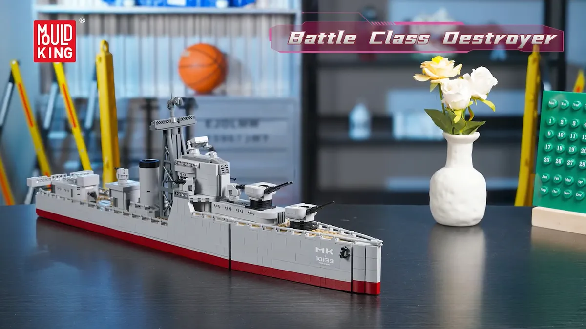 لگو مولد کینگ 10133 ناوشکن نبرد Battle Class Destroyer