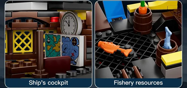 لگو مولد کینگ 10137 کشتی انتقام ریش قرمز RedBeard's Revenge