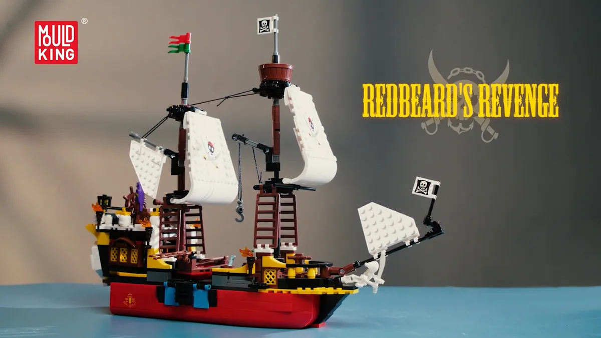 لگو مولد کینگ 10137 کشتی انتقام ریش قرمز RedBeard's Revenge