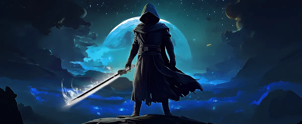 ساختنی مولد کینگ 10138 شمشیر درخشان Darksaber چراغ دار