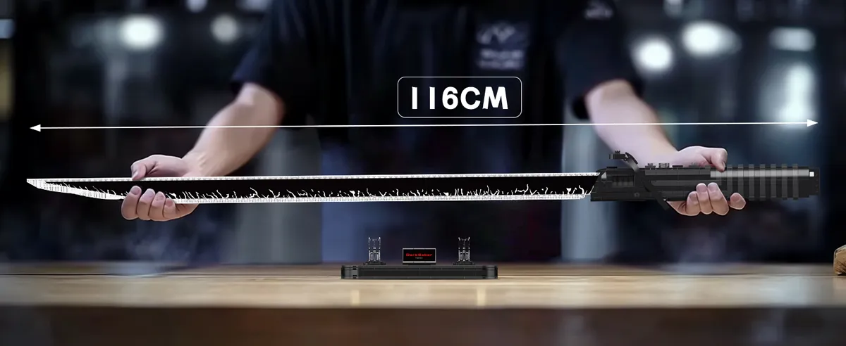 ساختنی مولد کینگ 10138 شمشیر درخشان Darksaber چراغ دار