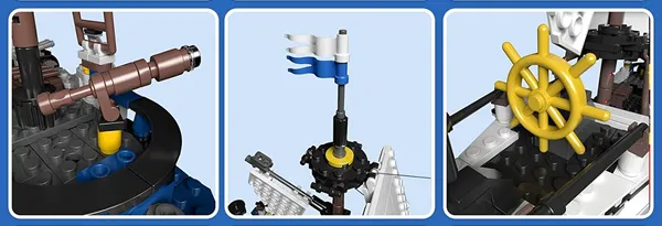  لگو مولد کینگ 10147 کشتی فضایی نجات دهنده Savior Spaceship 