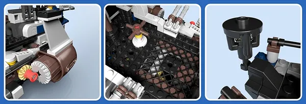  لگو مولد کینگ 10147 کشتی فضایی نجات دهنده Savior Spaceship 