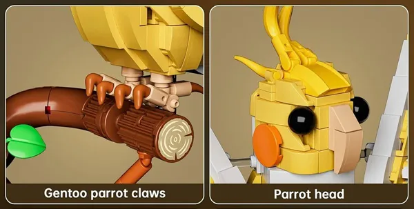 لگو مولد کینگ 10150 طوطی Black Capped Lory