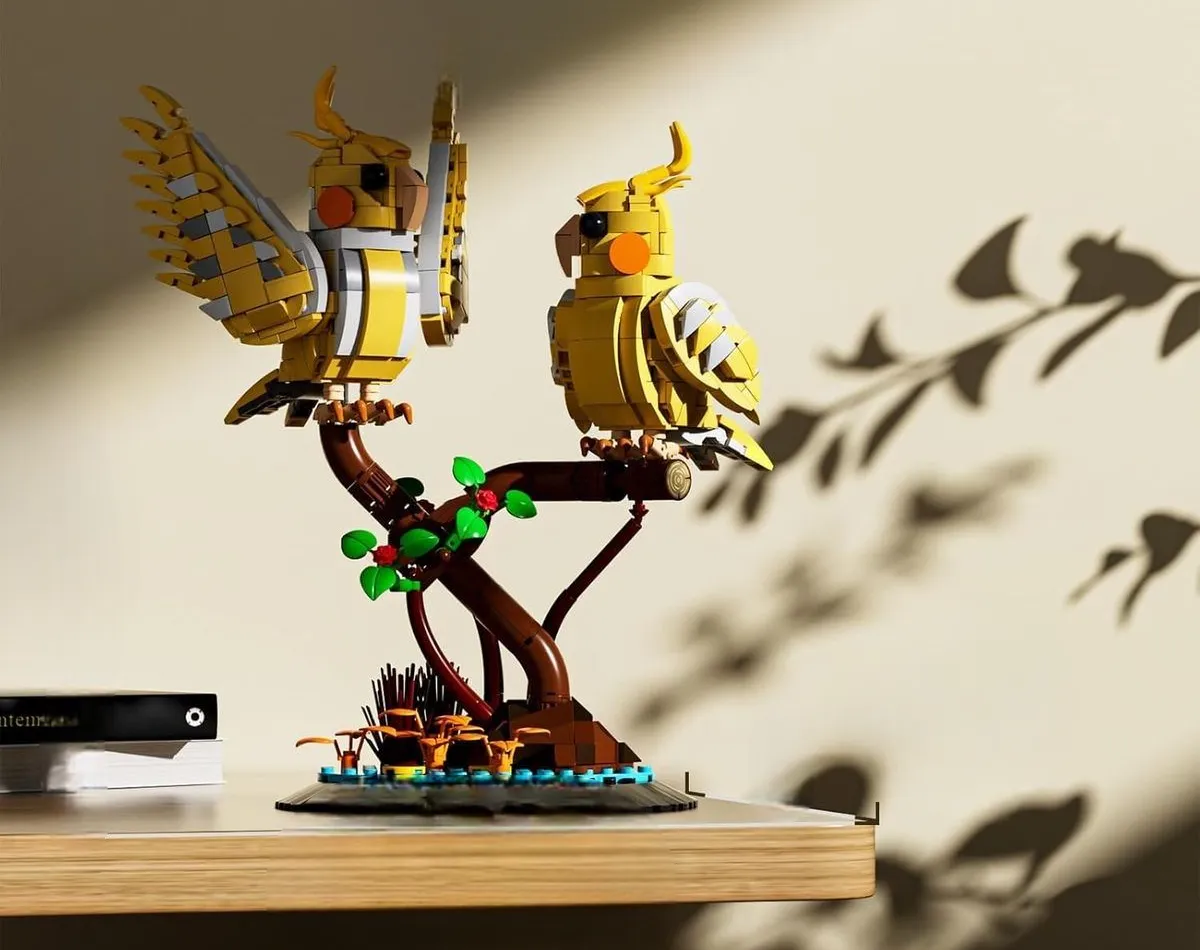 لگو مولد کینگ 10150 طوطی Black Capped Lory