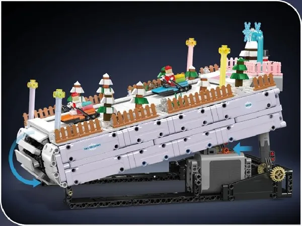 لگو مولد کینگ 10158 پیست اسکی کریسمسی Ski Resort الکتریکی