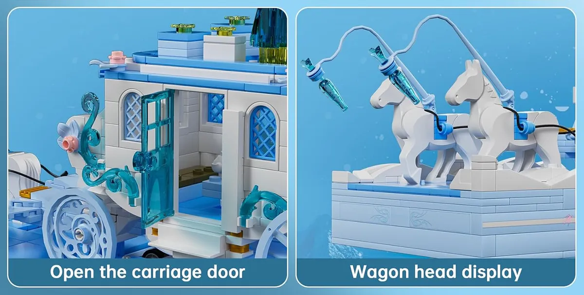  لگو مولد کینگ 10161 کالسکه سفید برفی Snow White Carriage 