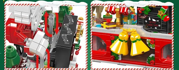 لگو مولد کینگ 10162 کارناوال کریسمسی Christmas Carnival Band