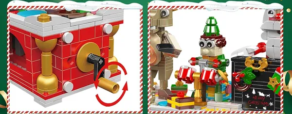 لگو مولد کینگ 10162 کارناوال کریسمسی Christmas Carnival Band