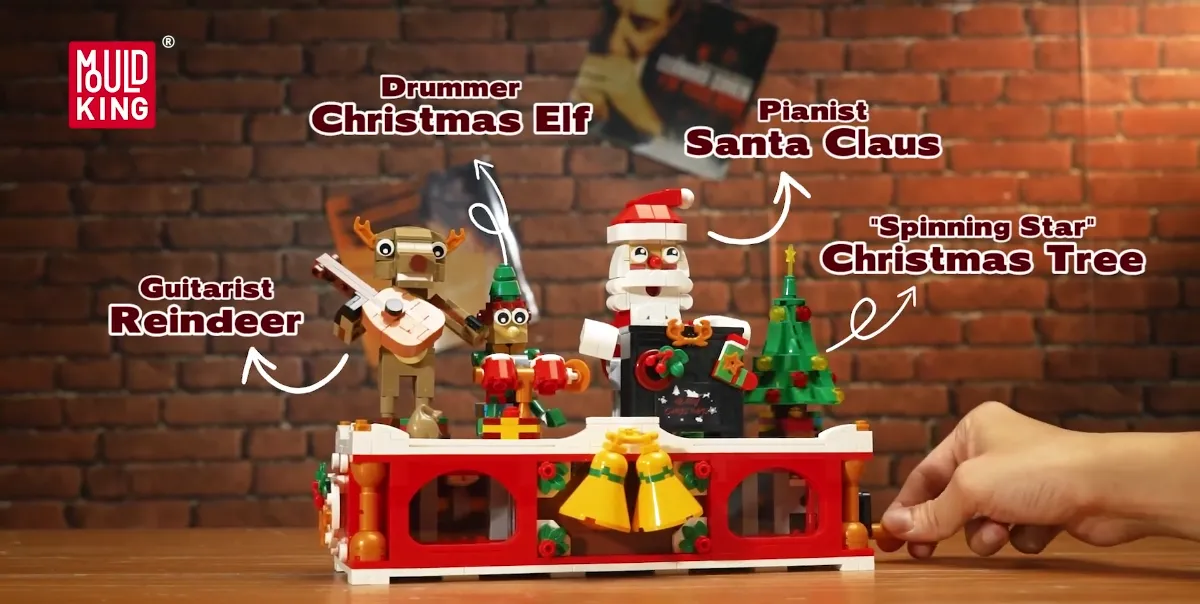 لگو مولد کینگ 10162 کارناوال کریسمسی Christmas Carnival Band