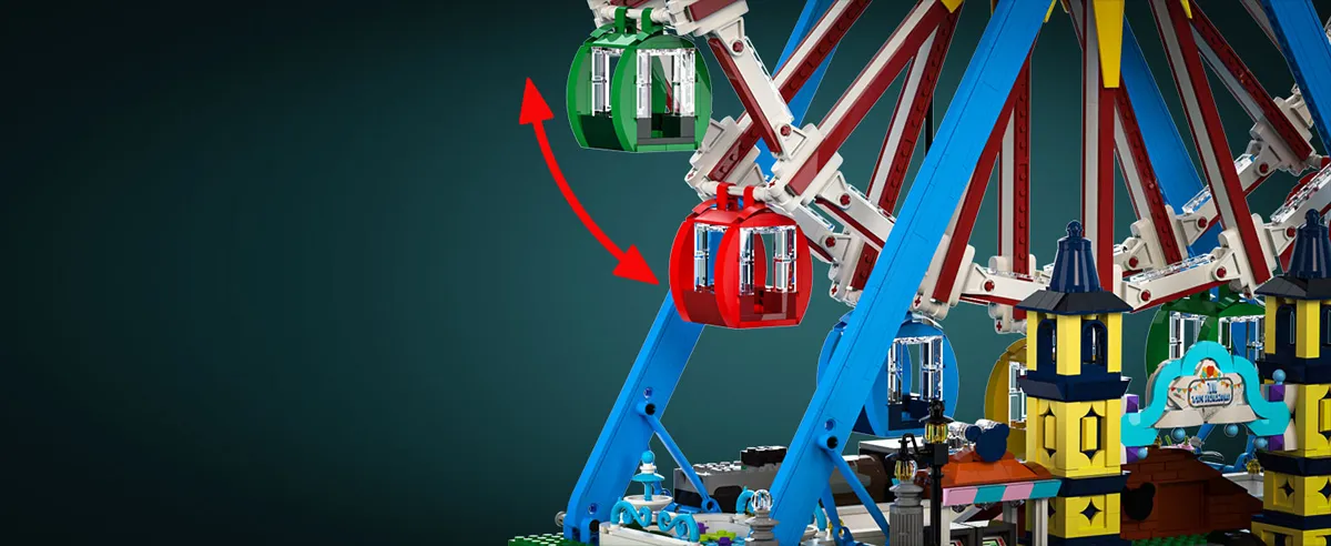 لگو مولدکینگ 11006 چرخ و فلک Ferris Wheel موتوردار