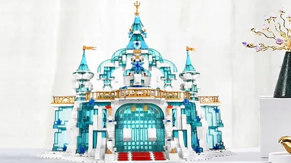 لگو مولدکینگ 11007 قصر فروزن Frozen Entrance
