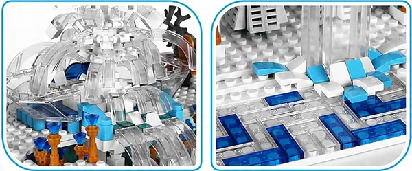 لگو مولدکینگ 11009 قصر آبشار کریستال Crystal Falls