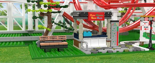 لگو مولد کینگ 11014 ترن هوایی Roller Coaster 