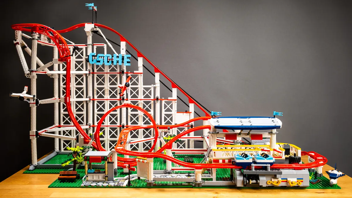 لگو مولد کینگ 11014 ترن هوایی Roller Coaster 