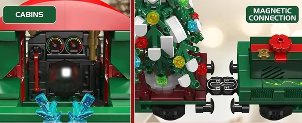 لگو مولدکینگ 12039 قطار کریسمسی ESU KG230 Diesel