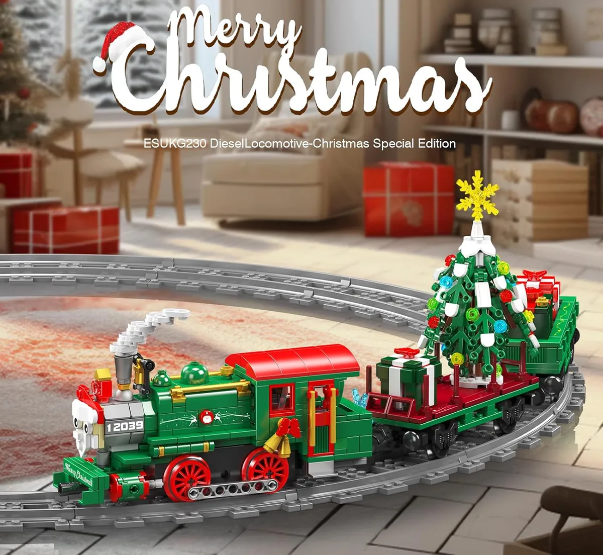 لگو مولدکینگ 12039 قطار کریسمسی ESU KG230 Diesel