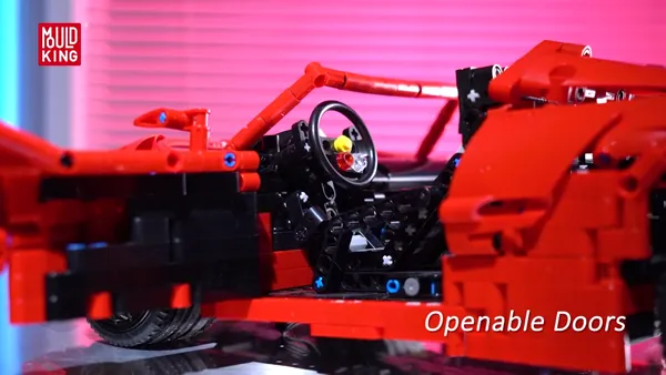 لگو مولدکینگ 13048 ماشین اسپرت ferrari red spider ریموت دار