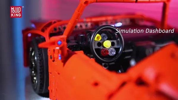 لگو مولدکینگ 13048 ماشین اسپرت ferrari red spider ریموت دار