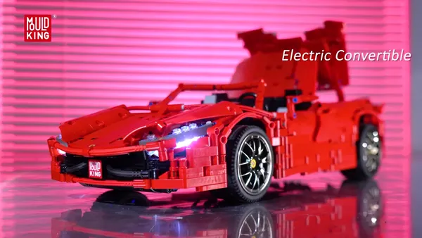 لگو مولدکینگ 13048 ماشین اسپرت ferrari red spider ریموت دار