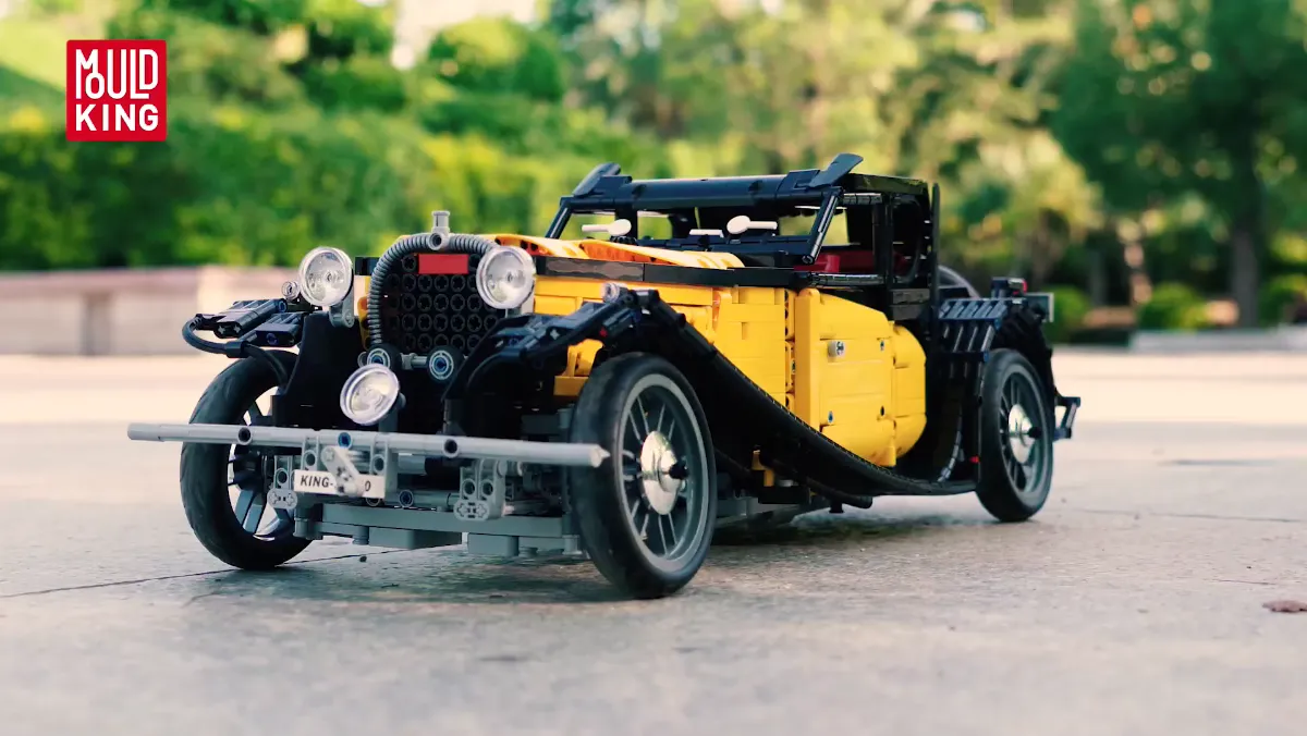 ساختنی مولد کینگ 13080sd ماشین کلاسیک بوگاتی Bugatti 50T کنترلی