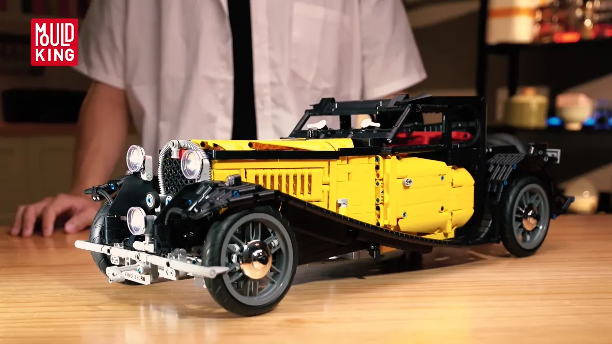 ساختنی مولد کینگ 13080sd ماشین کلاسیک بوگاتی Bugatti 50T کنترلی