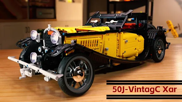 ساختنی مولد کینگ 13080sd ماشین کلاسیک بوگاتی Bugatti 50T کنترلی