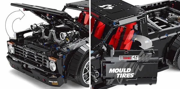 مولد کینگ 13082 ماشین آفرود RC Offroad Truck کنترلی