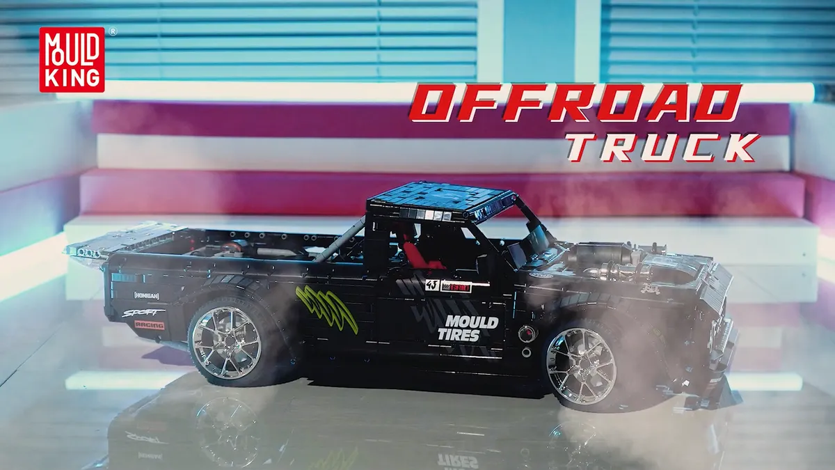 مولد کینگ 13082 ماشین آفرود RC Offroad Truck کنترلی